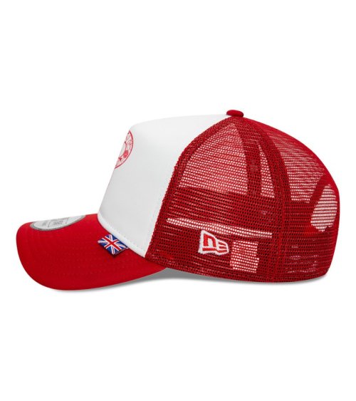 New Era Trucker Cap flacher Schirm