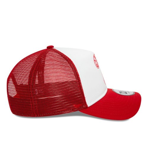 New Era Trucker Cap flacher Schirm