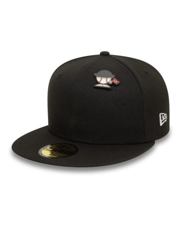 New Era baseball-themed pin