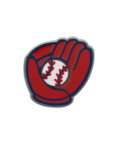 New Era baseball glove pin badge
