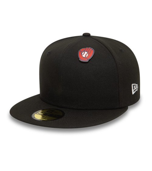 New Era pin badge guante béisbol