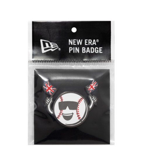 New Era pin badge baseball with flags