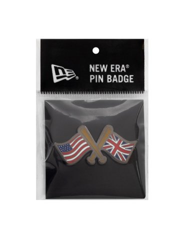 New Era Pin-Badge gekreuzte Fahnen
