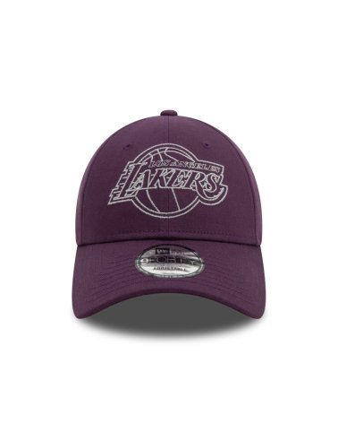 New Era gorra Los Angeles Lakers con visera plana