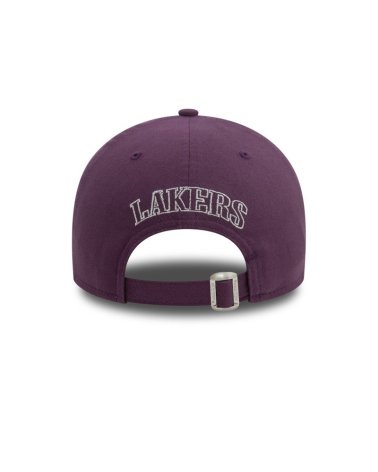 New Era Los Angeles Lakers cap with flat visor