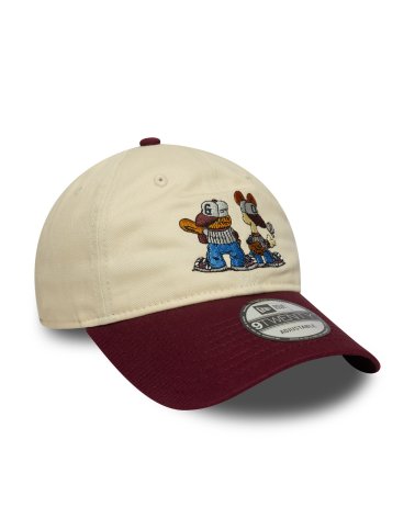 New Era gorra con visera y bordado ajustable