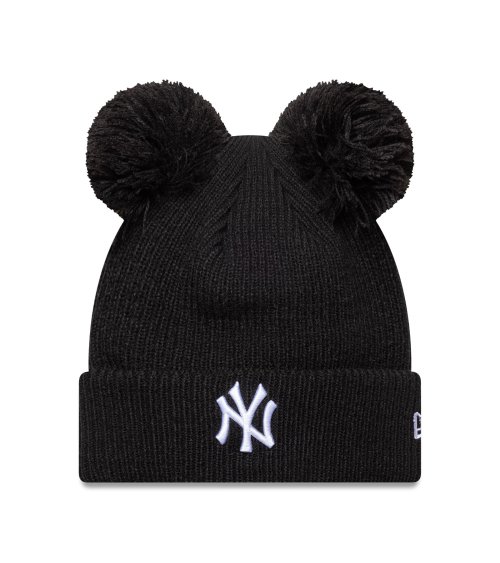 New Era Gorra Double Pom de punto