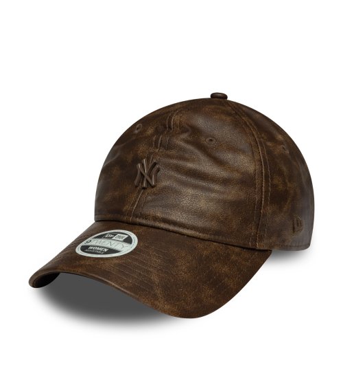New Era 9Twenty faux leather cap