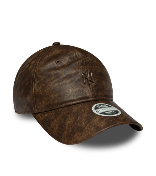 New Era 9Twenty faux leather cap