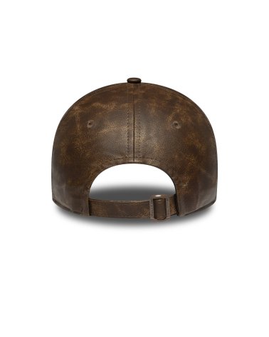 New Era 9Twenty faux leather cap