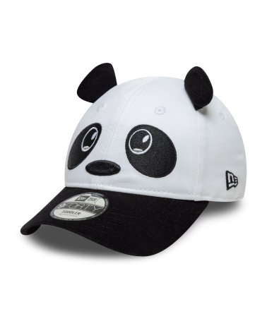 New Era gorra visera plana panda