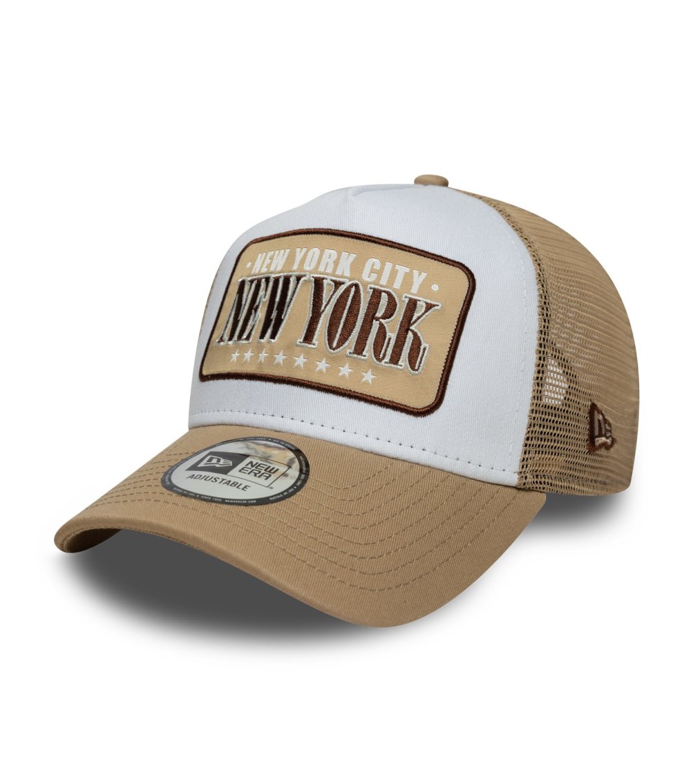 New Era flat visor adjustable cap