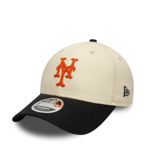 New Era cappello visiera piatta con logo ricamato