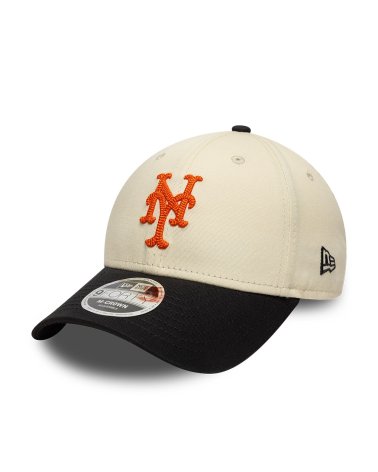 New Era cappello visiera piatta con logo ricamato