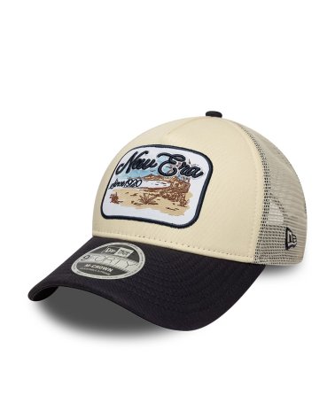 New Era Cap mit flachem Schirm