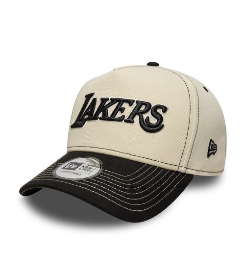New Era flat visor cap Lakers