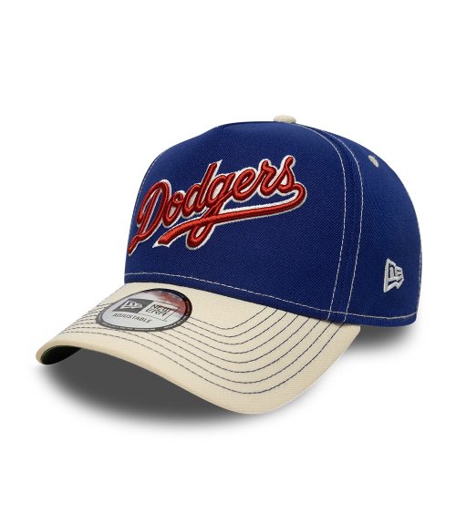 New Era Dodgers visor cap