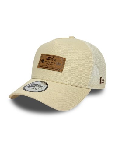 New Era flat visor trucker cap