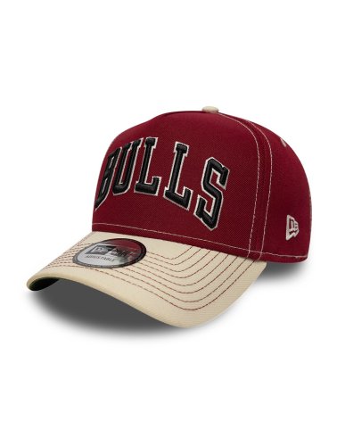 New Era Bulls adjustable visor cap