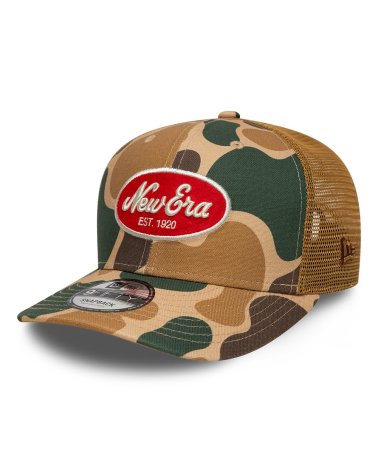 New Era cappello 9Fifty trucker visiera piatta