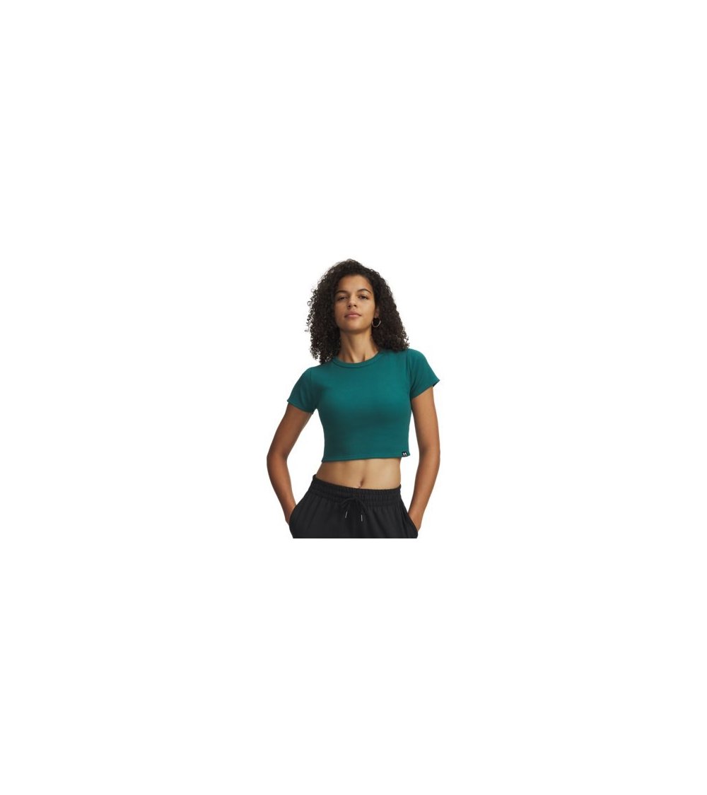 Under Armour Rival Rib Baby Tee cropped