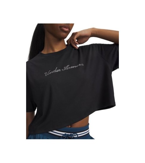 Under Armour T-shirt crop maniche corte
