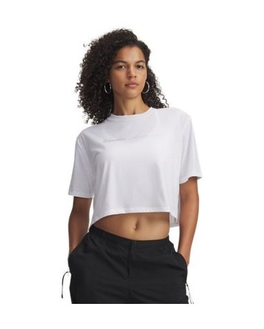 Under Armour T-shirt Crop Manches Courtes