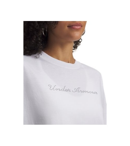 Under Armour T-shirt Crop Manches Courtes