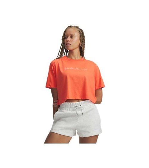 Under Armour T-shirt Crop Manches Courtes