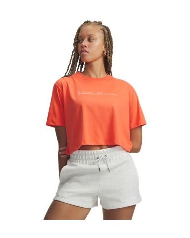 Under Armour T-shirt Crop Manches Courtes