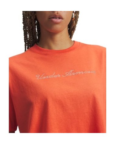 Under Armour Camiseta Crop de Manga Corta