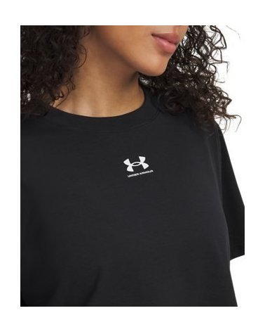 Under Armour Rival Boxy Tee de manga corta