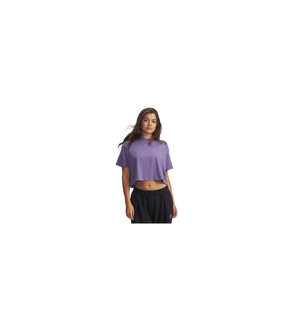 Under Armour Rival Boxy Tee de manga corta