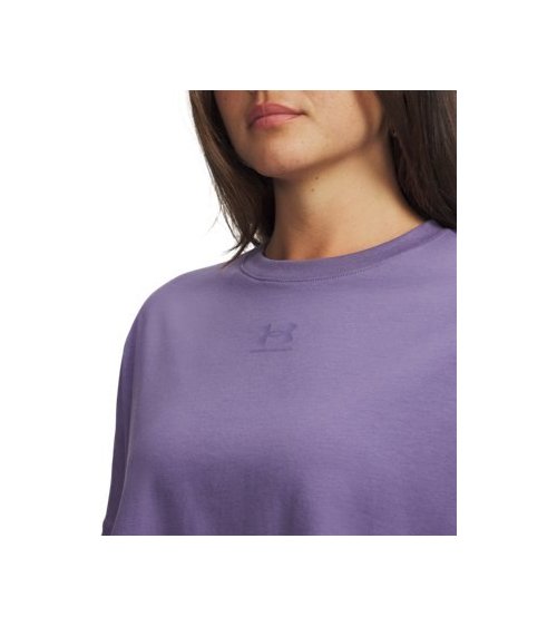 Under Armour Rival Boxy Tee de manga corta