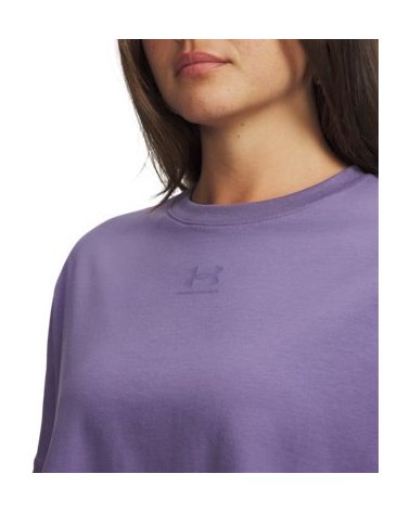 Under Armour Rival Boxy Tee de manga corta