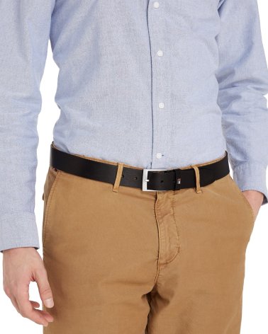 Cinturón de piel Tommy Hilfiger
