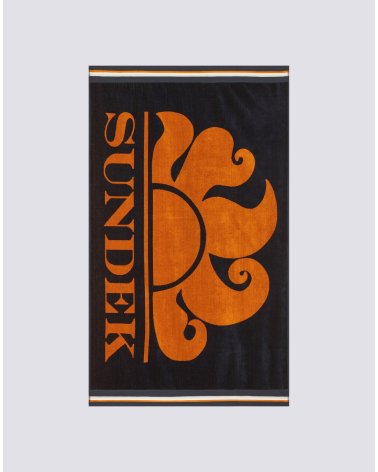 Sundek beach towel with logo