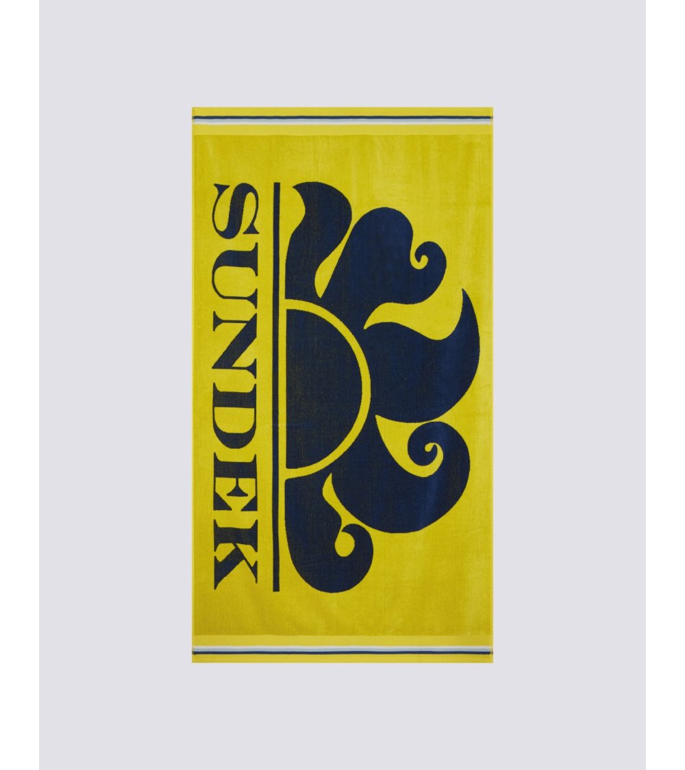Asciugamano mare Sundek con logo