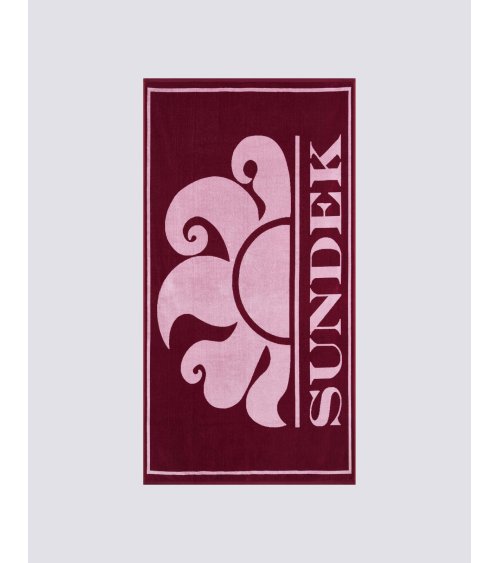 Sundek beach towel with logo