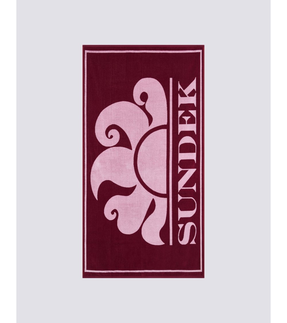 Serviette de plage Sundek avec logo
