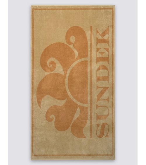 Serviette de plage Sundek avec logo