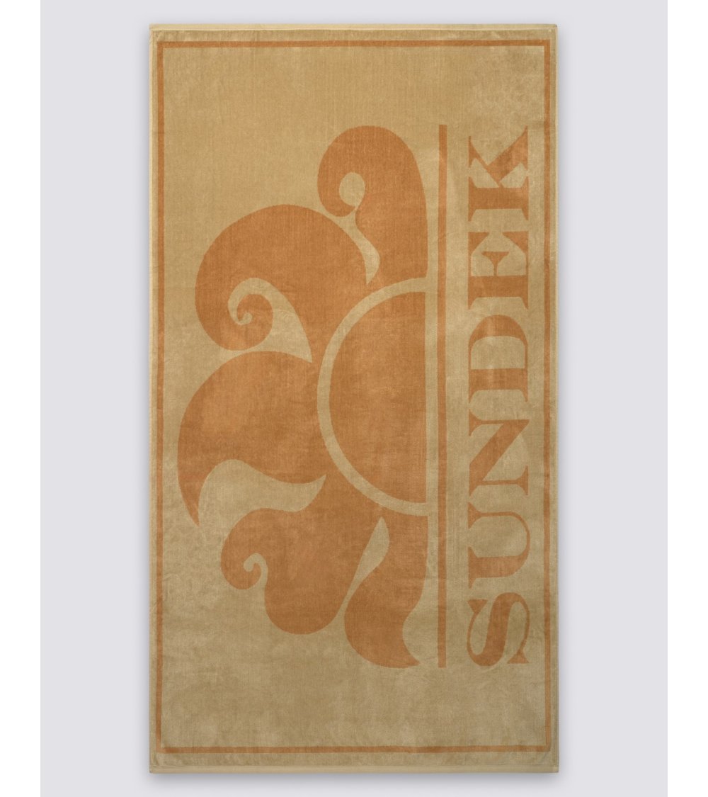 Asciugamano mare Sundek con logo