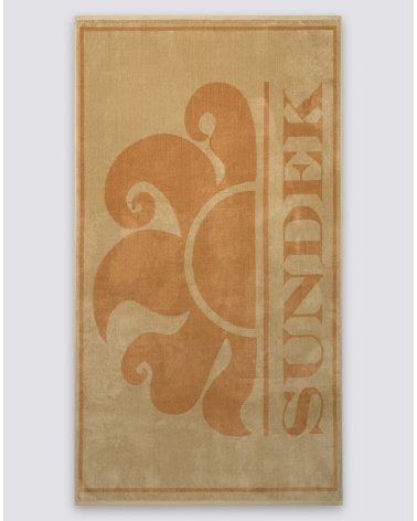 Sundek beach towel with logo