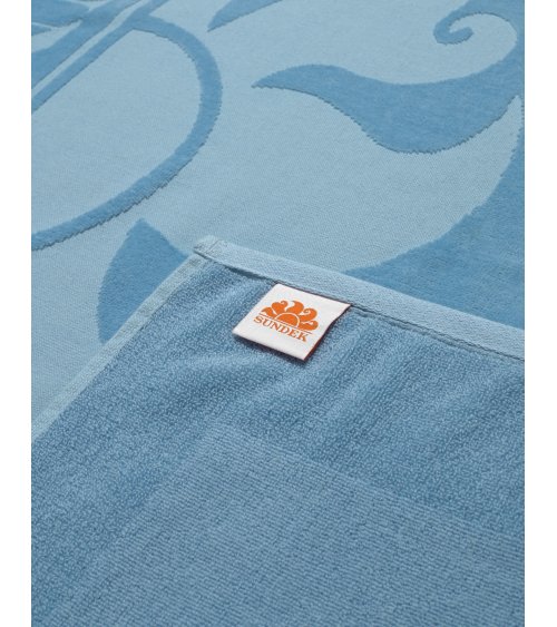 Sundek jacquard beach towel