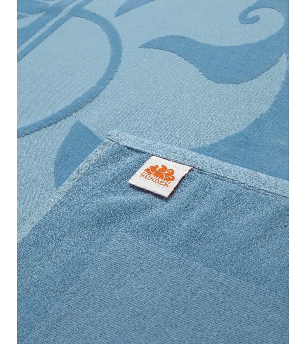 Sundek jacquard beach towel