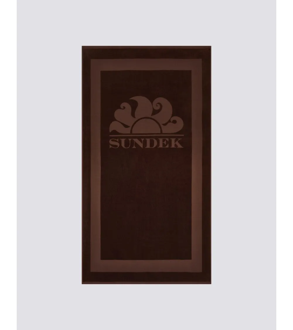 Sundek jacquard beach towel