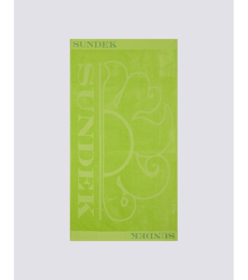 Sundek beach towel with logo