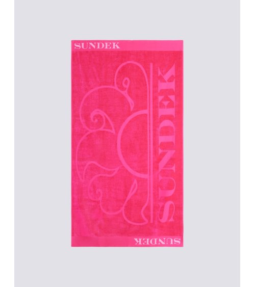 Sundek beach towel with logo