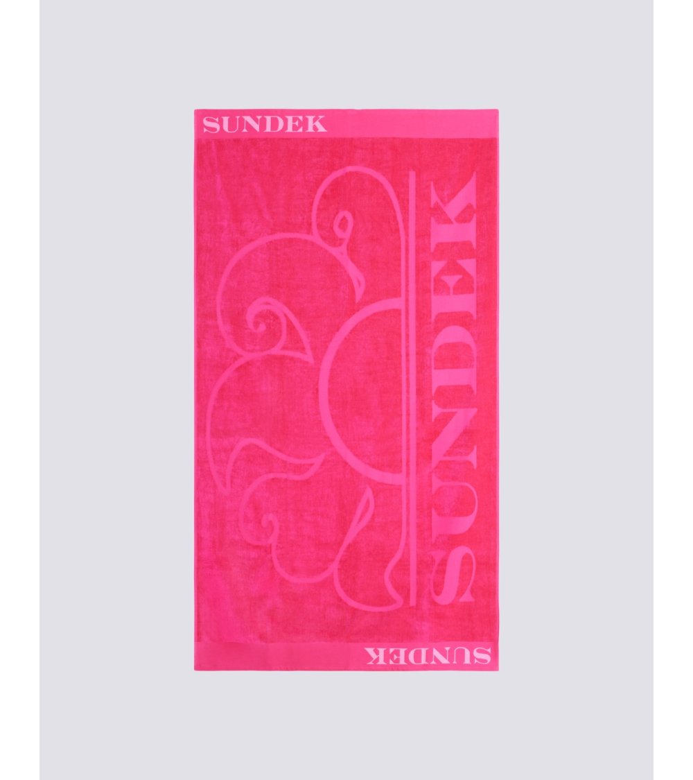 Sundek toalla de playa logo