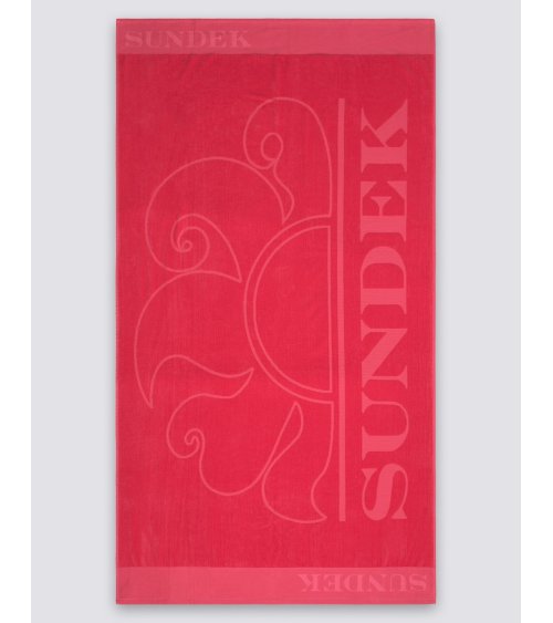 Sundek toalla de playa logo